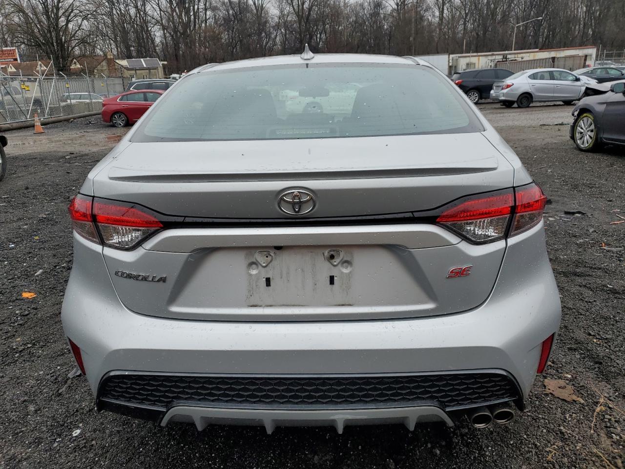 2021 Toyota Corolla VIN 5YFS4MCE7MP061045 Copart auction photo, front end / side damage thumbnail 6