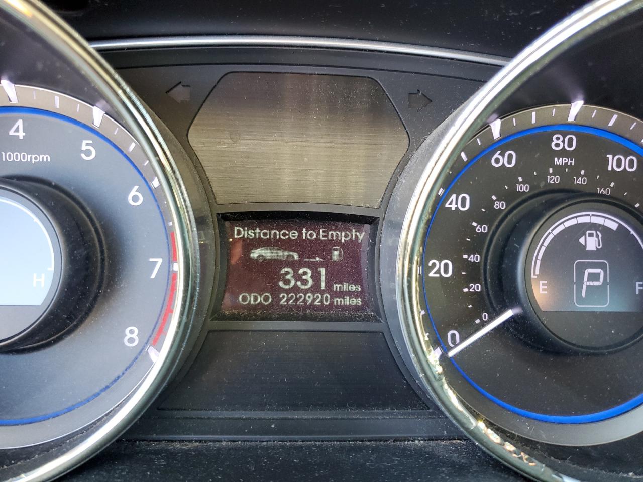 2011 Hyundai Sonata VIN 5NPEC4AB6BH272286 Copart auction photo, top/roof damage thumbnail 9