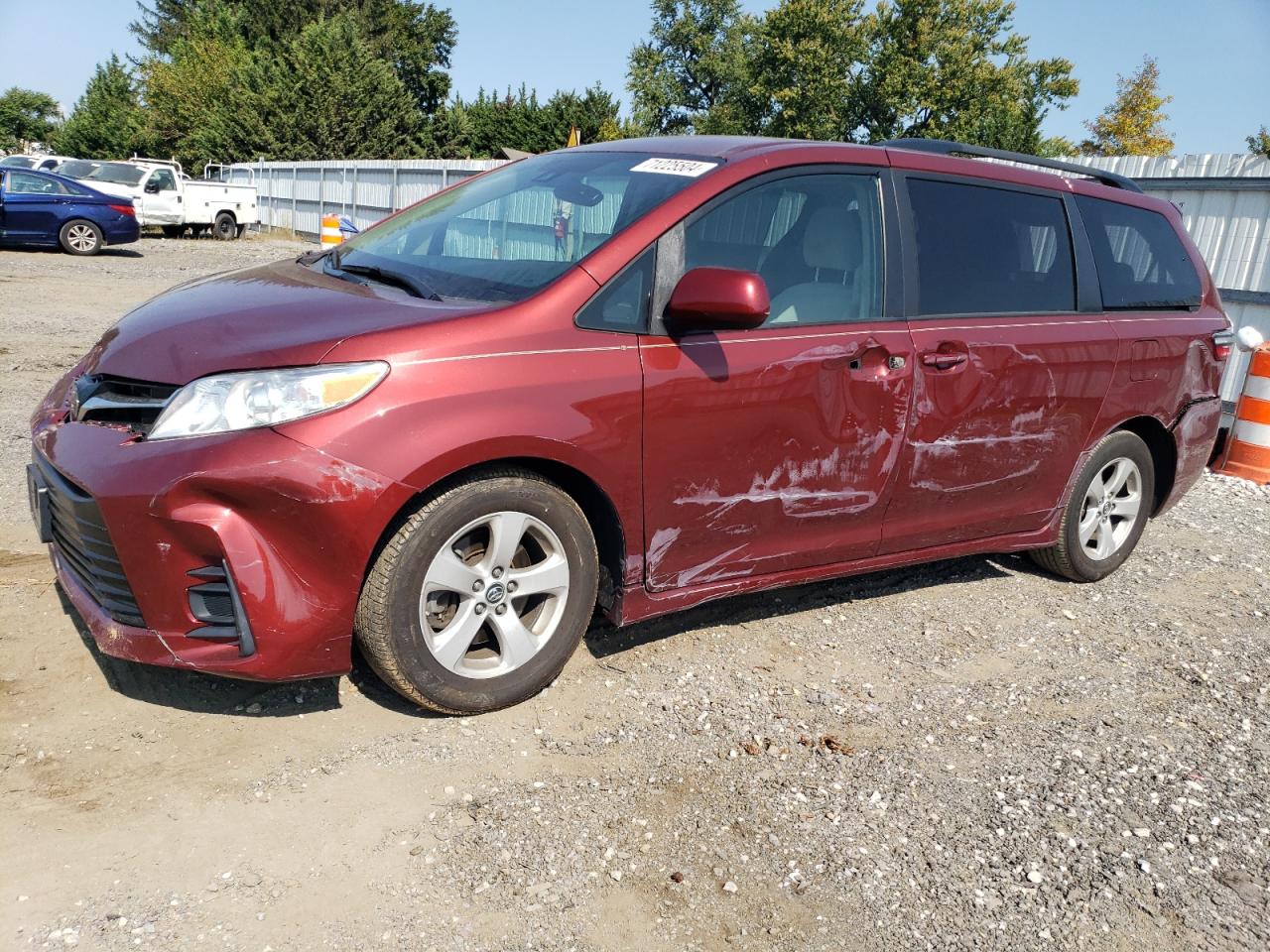 2020 Toyota Sienna VIN 5TDKZ3DC7LS051730