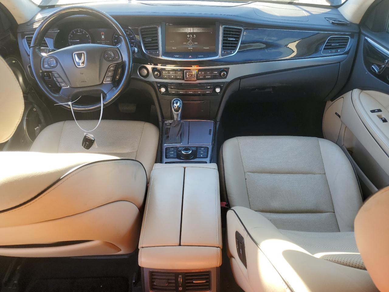 2016 Hyundai Equus VIN KMHGH4JH1GU101176 Copart auction photo, front end / rear end damage thumbnail 8