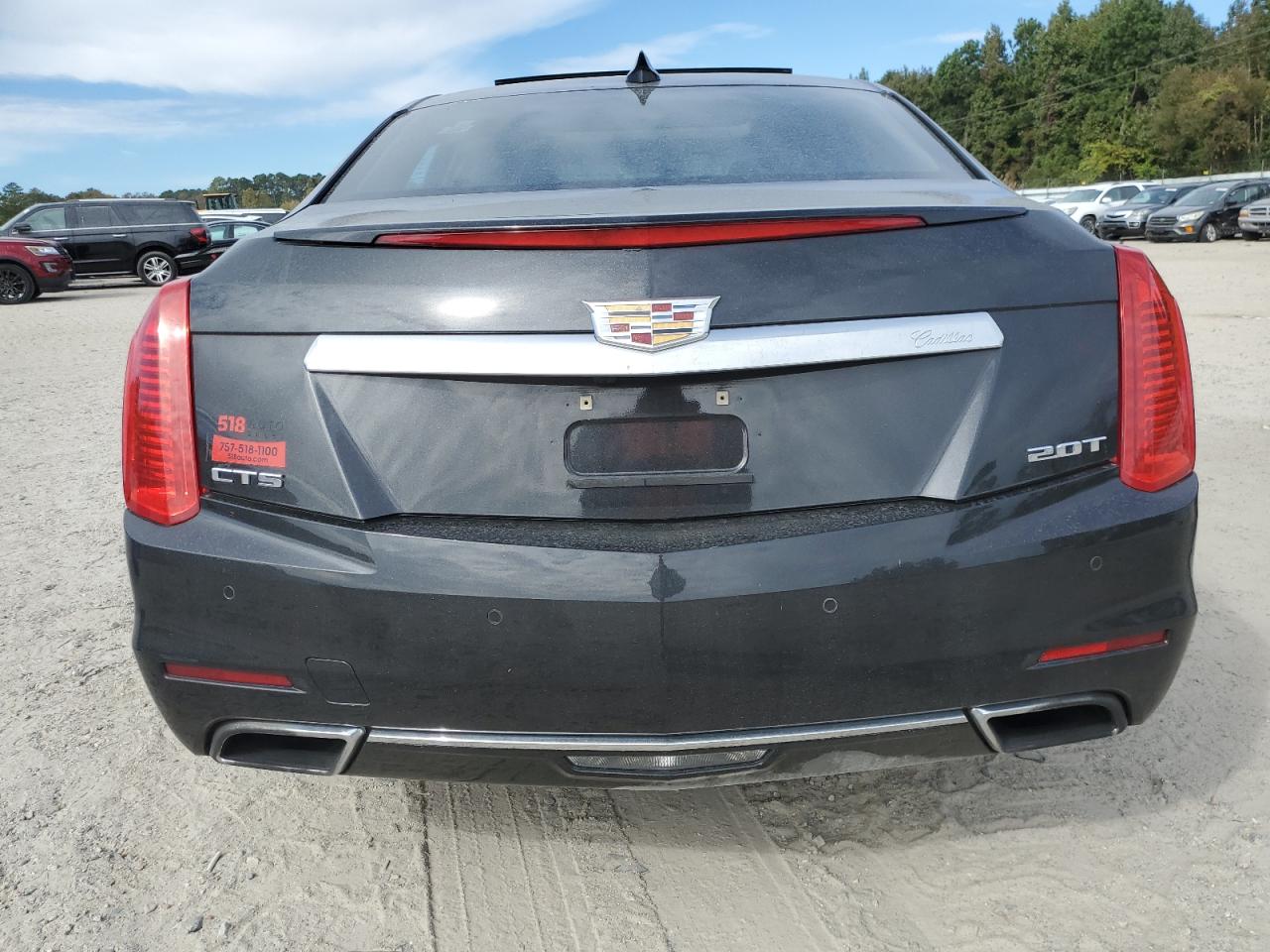 2015 Cadillac CTS VIN 1G6AR5SX9F0113054 Copart auction photo, front end / minor dent/scratches damage thumbnail 6