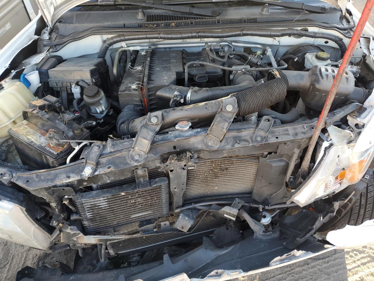 2018 Nissan Navara (Frontier) VIN 1N6BD0CT0JN728387 Copart auction photo, front end / side damage thumbnail 11
