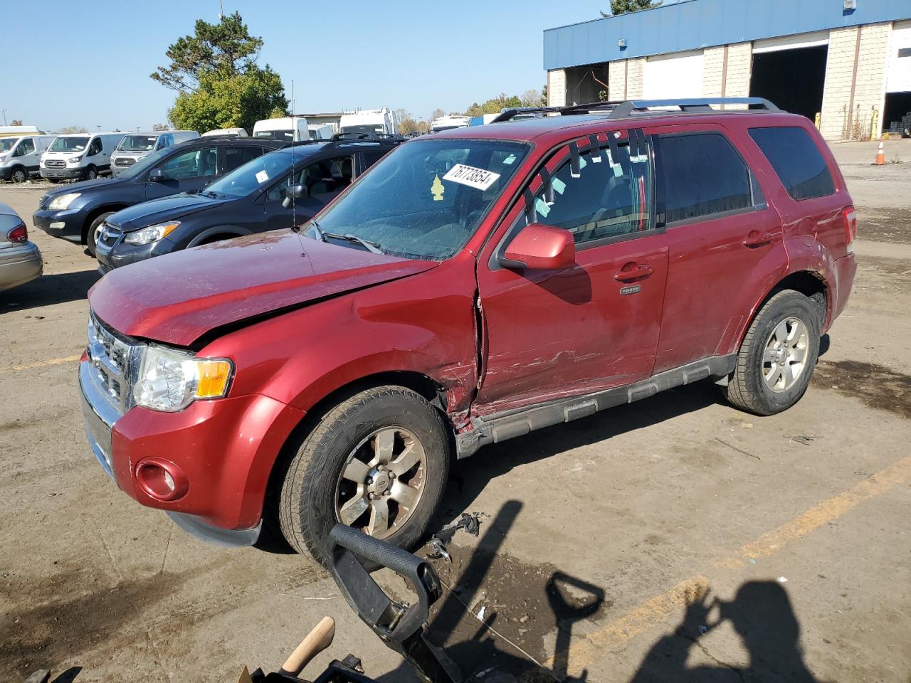 2012 Ford Escape VIN 1FMCU0E75CKC63905