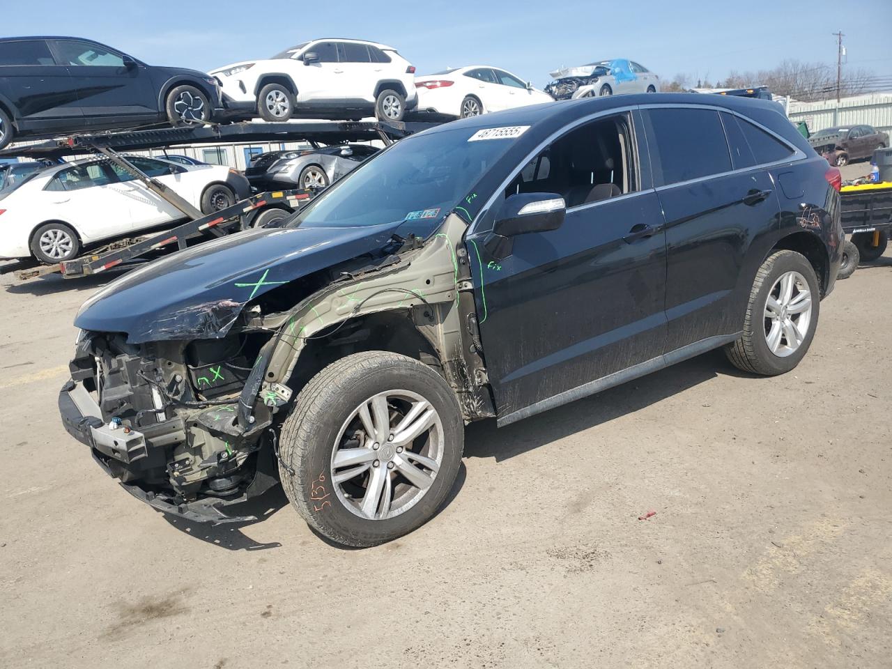 2014 Acura RDX VIN 5J8TB4H39EL024639 - Copart auction photo
