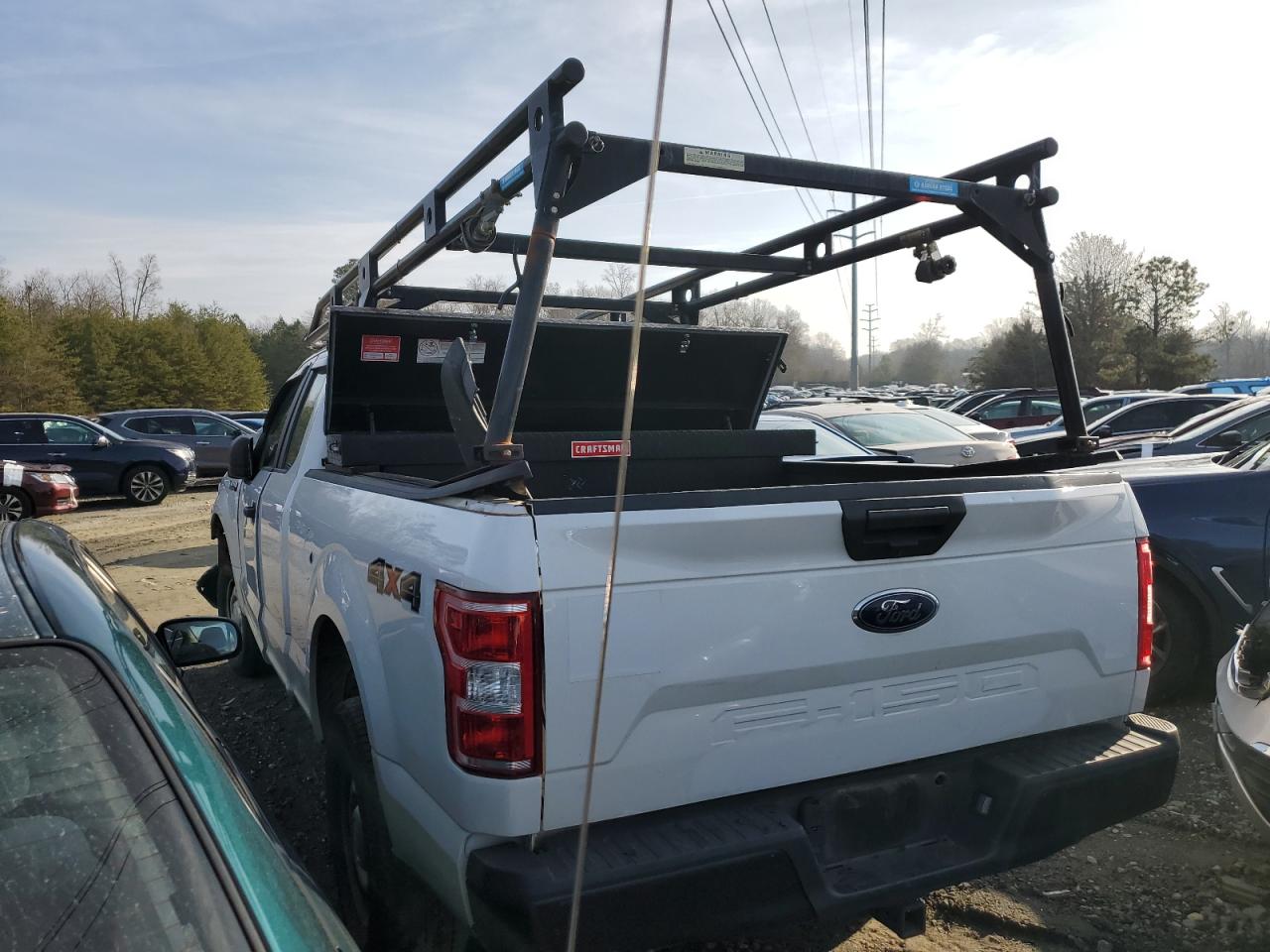 2020 Ford F-150 VIN 1FTEX1EB9LFA60944 Copart auction photo, front end damage thumbnail 2