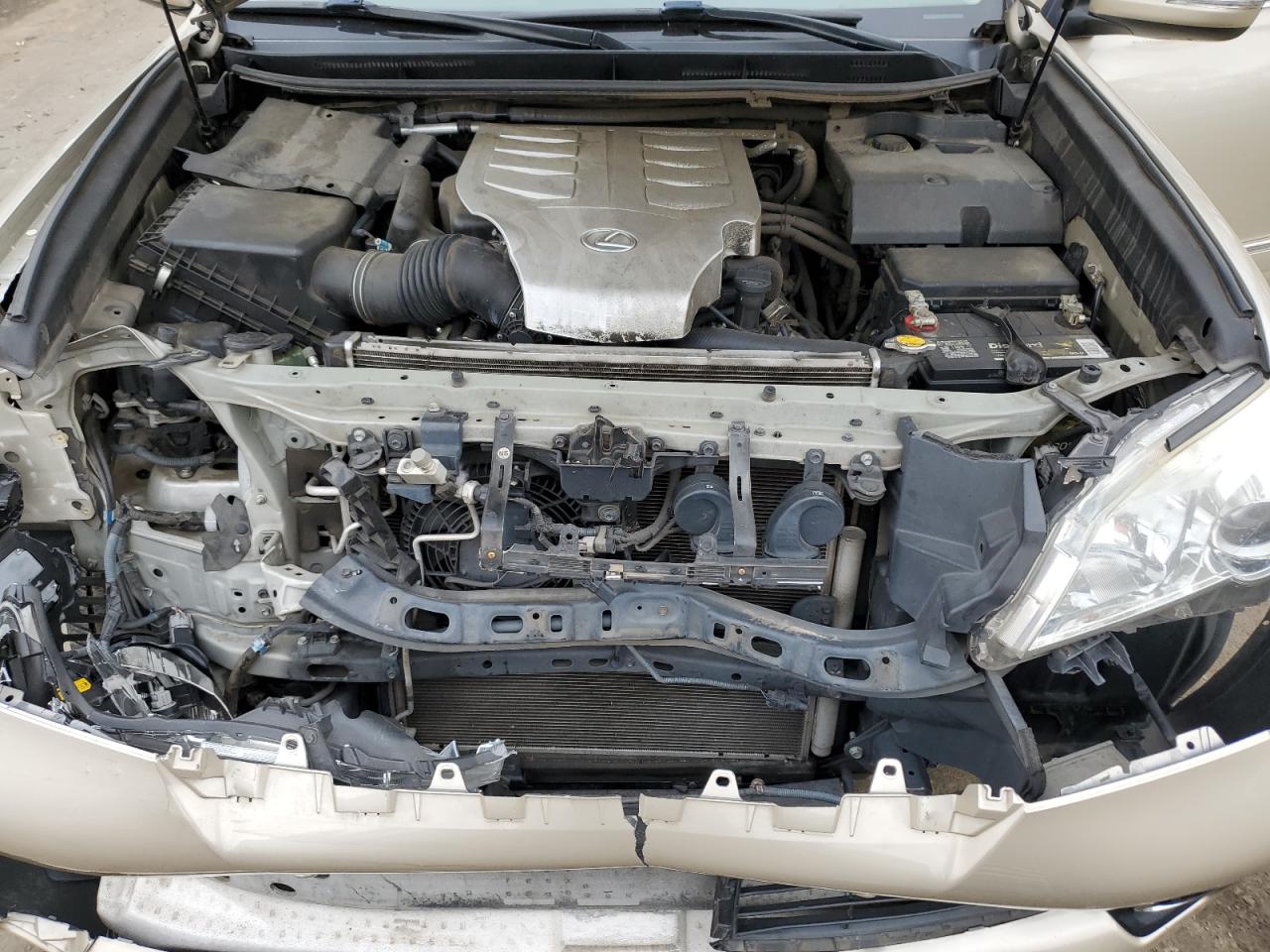 2012 Lexus GX VIN JTJBM7FX7C5043636 Copart auction photo, front end damage thumbnail 12