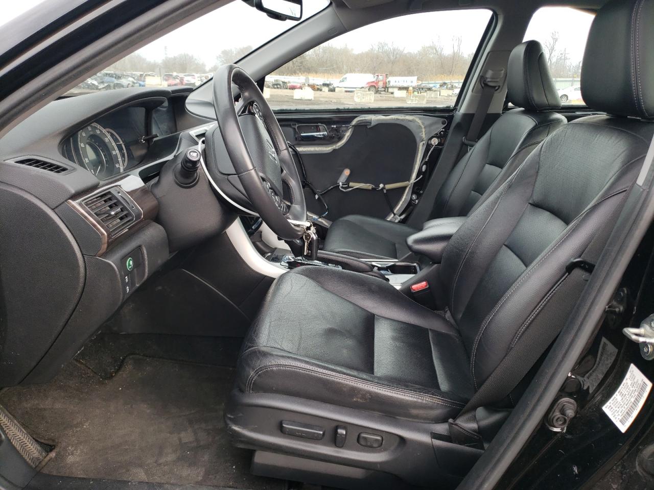 2016 Honda Accord VIN 1HGCR3F04GA002092 Copart auction photo, side / rear end damage thumbnail 7