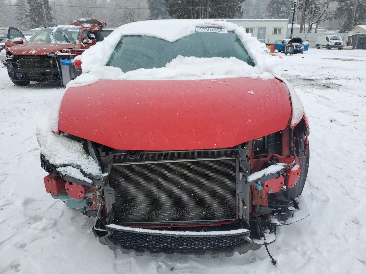 2014 Honda Civic VIN 2HGFG3B57EH525075 Copart auction photo, front end damage thumbnail 5