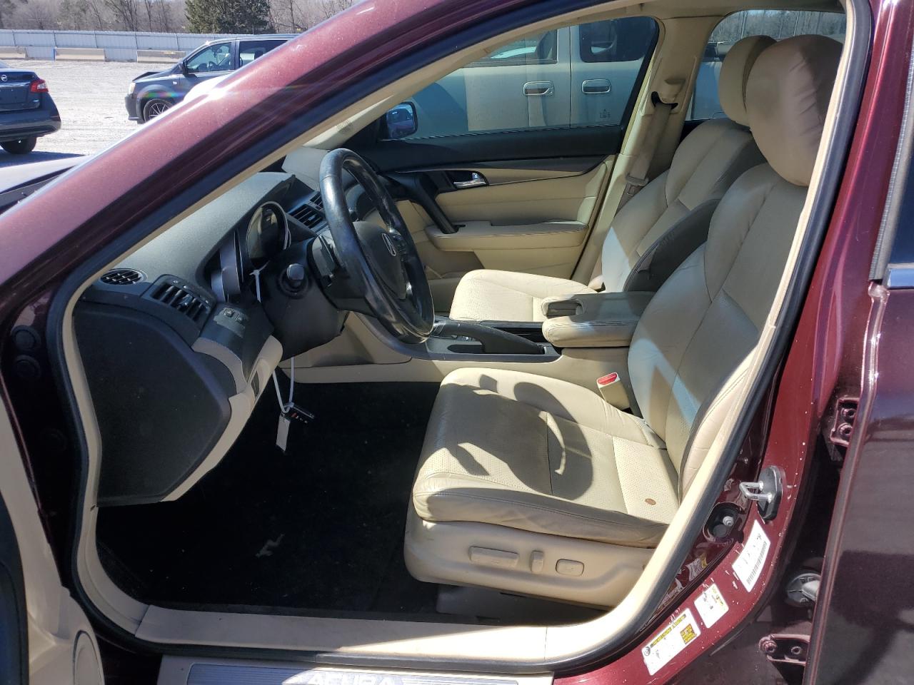 2012 Acura TL VIN 19UUA8F52CA016622 Copart auction photo, front end damage thumbnail 7