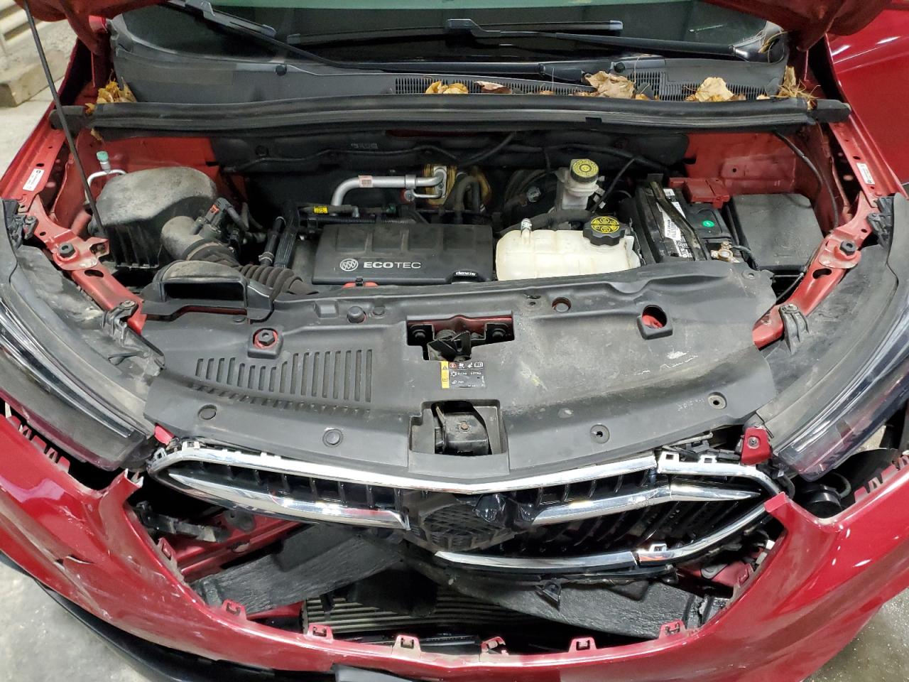 2017 Buick Encore VIN KL4CJBSB6HB226235 Copart auction photo, front end damage thumbnail 13