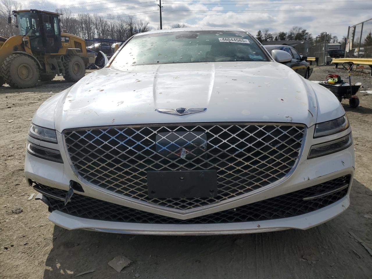 2022 Genesis G80 VIN KMTGB4SCXNU093201 Copart auction photo, rear end damage thumbnail 5