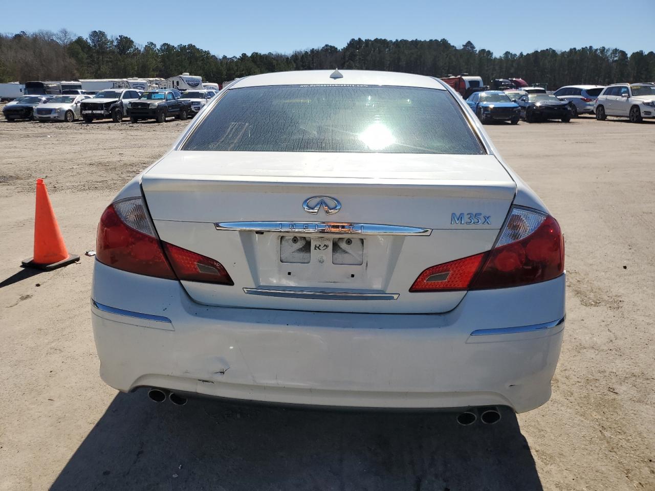 2010 Infiniti M VIN JN1CY0ARXAM961351 Copart auction photo, all over damage thumbnail 6