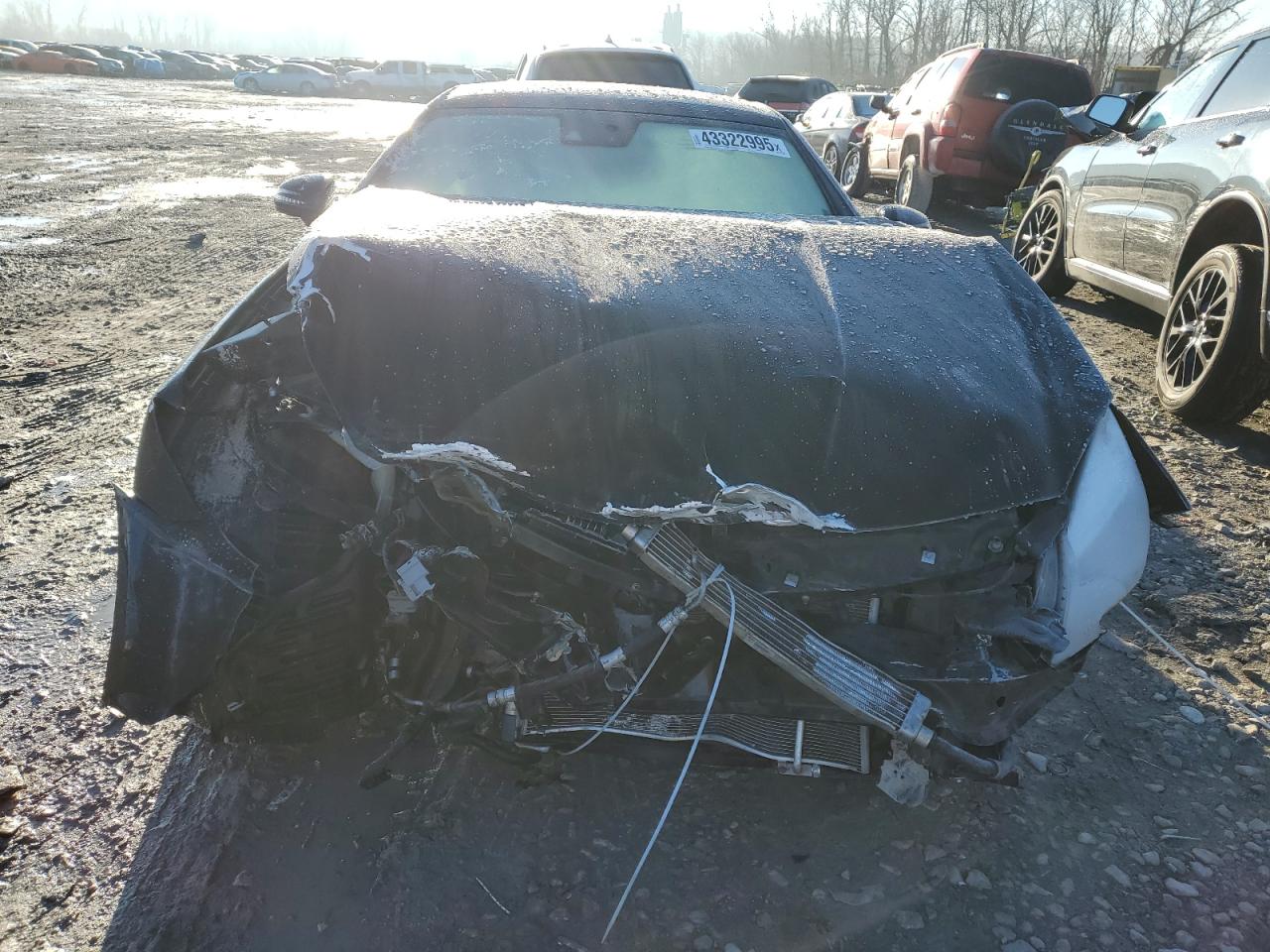 2016 Mercedes-Benz SLK-klasse VIN WDDPK3JA4GF117692 Copart auction photo, front end damage thumbnail 5