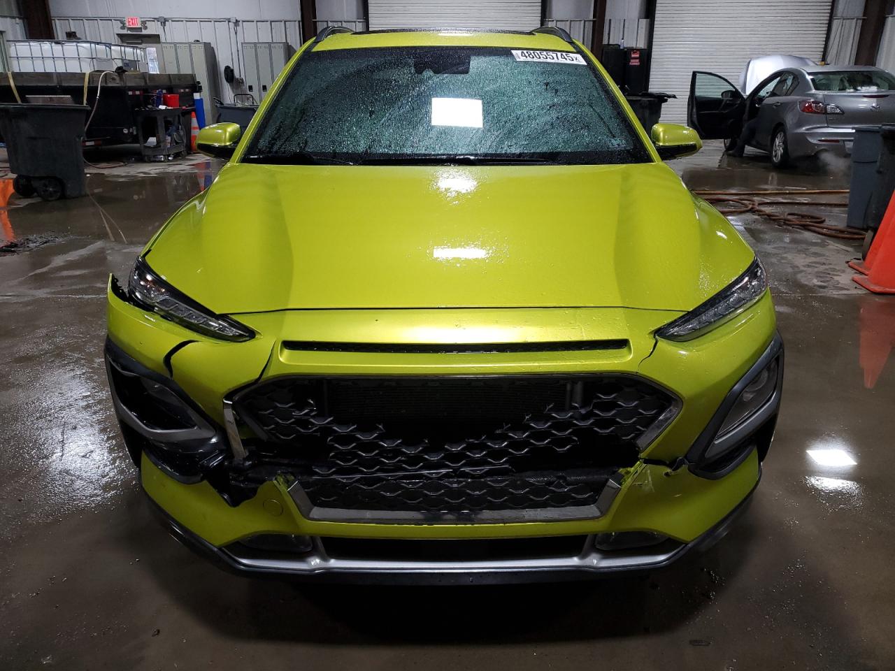 2019 Hyundai Kona VIN KM8K5CA54KU251357 Copart auction photo, front end damage thumbnail 5