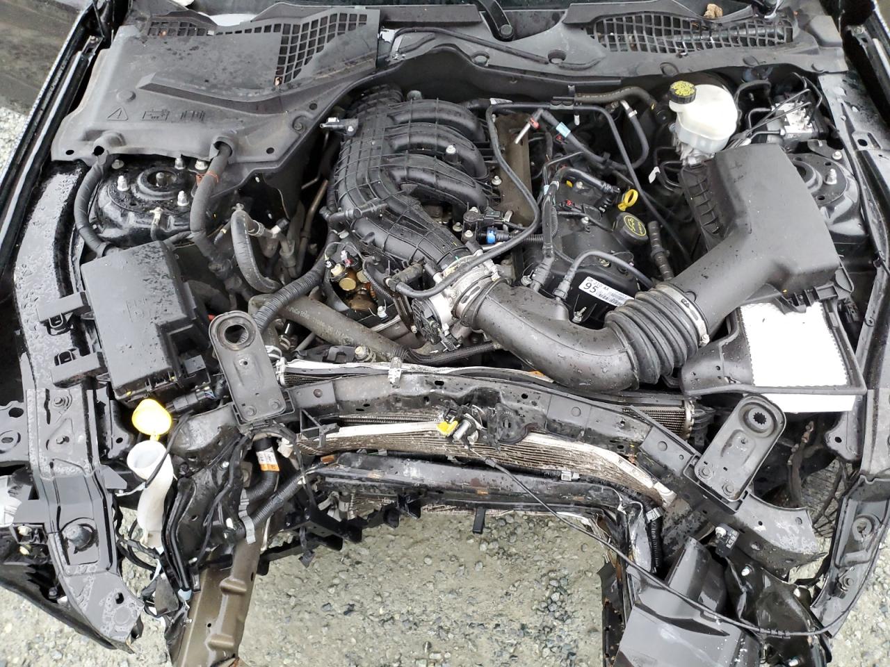 2017 Ford Mustang VIN 1FA6P8AMXH5226959 Copart auction photo, all over damage thumbnail 12