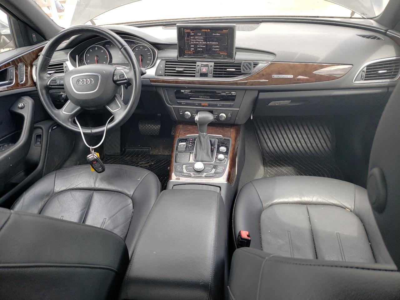 2014 Audi A6 VIN WAUFGAFC1EN151711 Copart auction photo, front end damage thumbnail 8