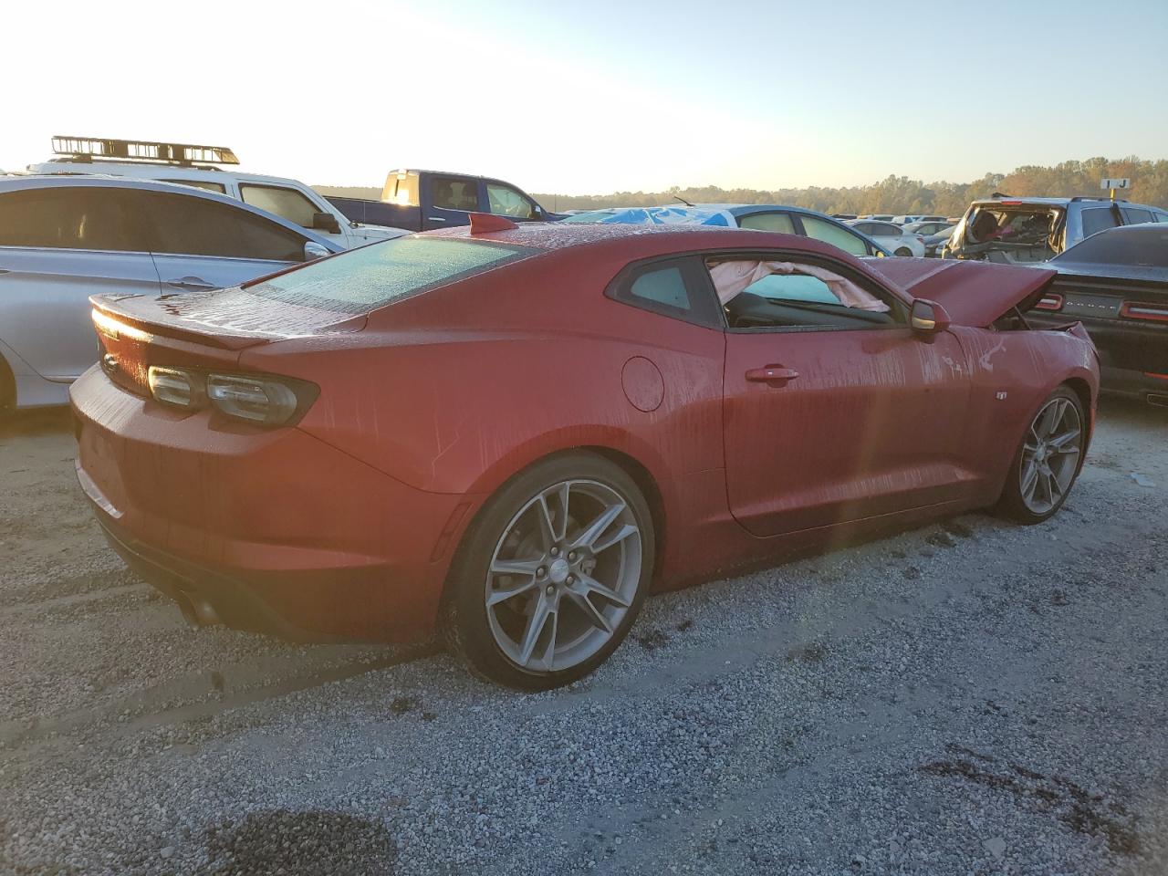2019 Chevrolet Camaro VIN 1G1FB1RS7K0158233 Copart auction photo, front end damage thumbnail 3