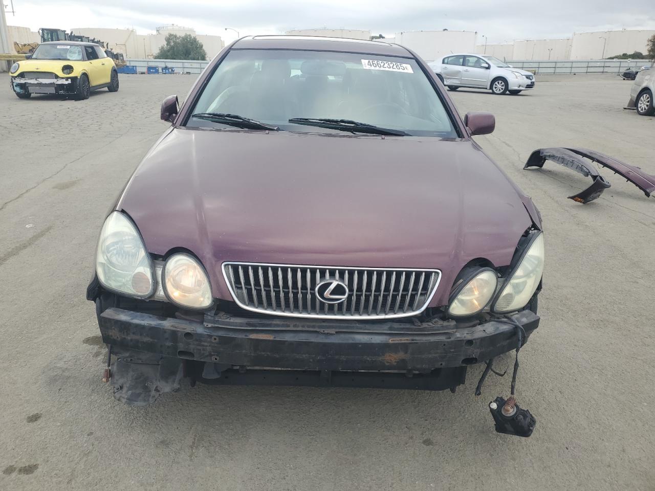 2001 Lexus GS 300 VIN JT8BD69S010134396 Copart auction photo, front end damage thumbnail 5