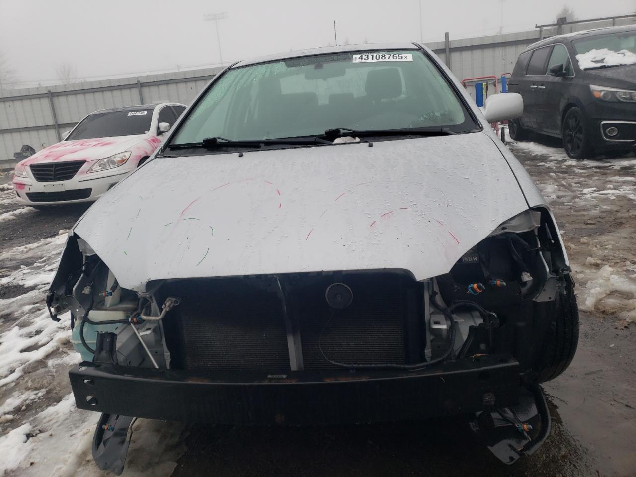 2008 Toyota Corolla VIN 2T1BR30E68C890050 Copart auction photo, all over damage thumbnail 5