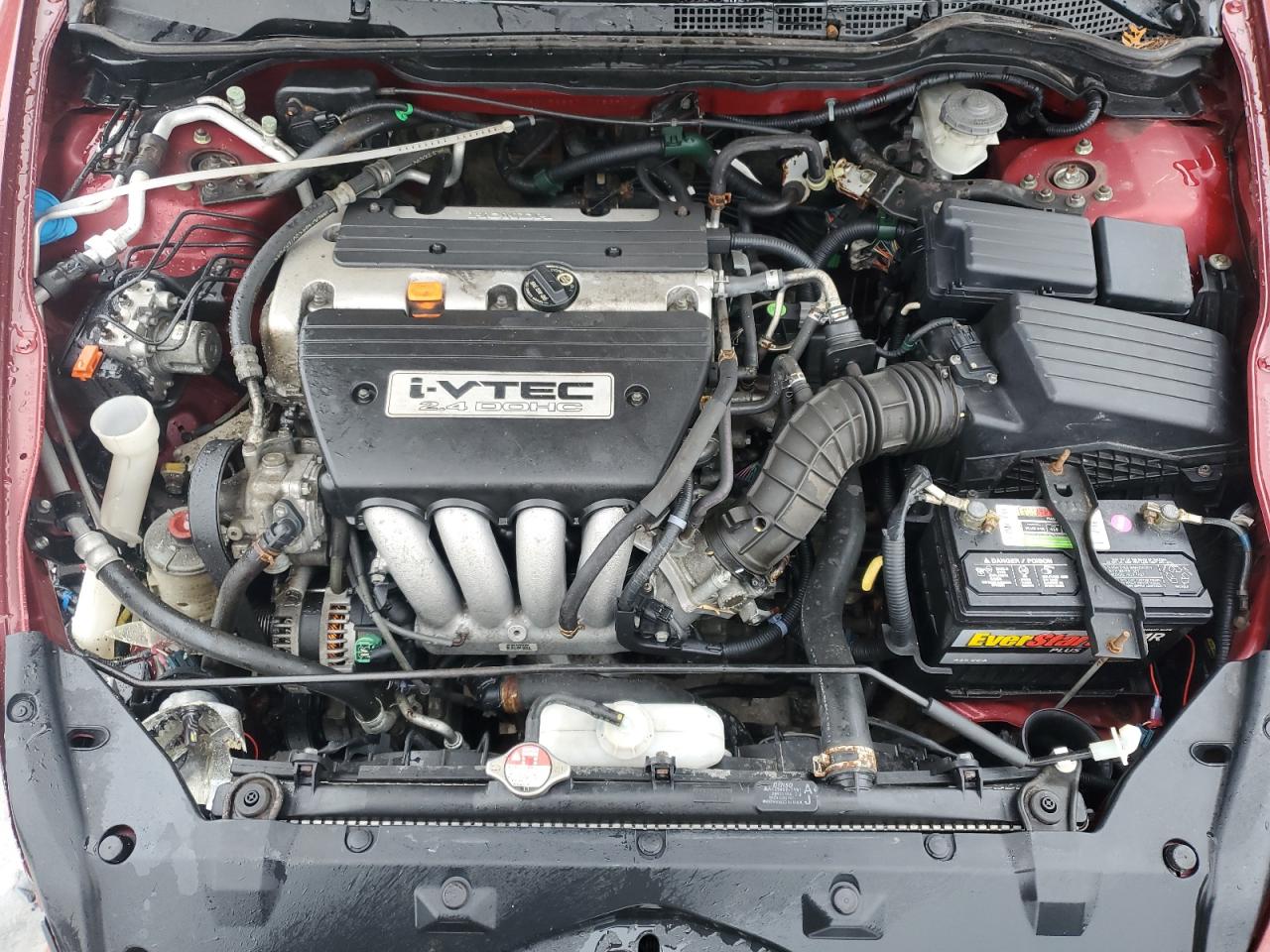 2007 Honda Accord VIN 1HGCM56857A108390 Copart auction photo, side / front end damage thumbnail 11