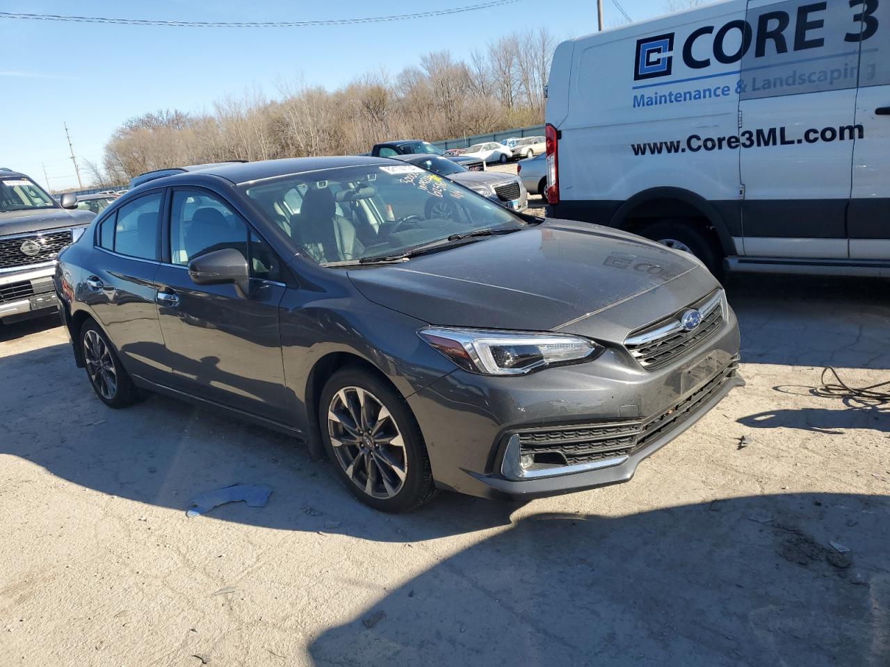 2020 Subaru Impreza VIN 4S3GKAT60L3612586 Copart auction photo, rear end damage thumbnail 4