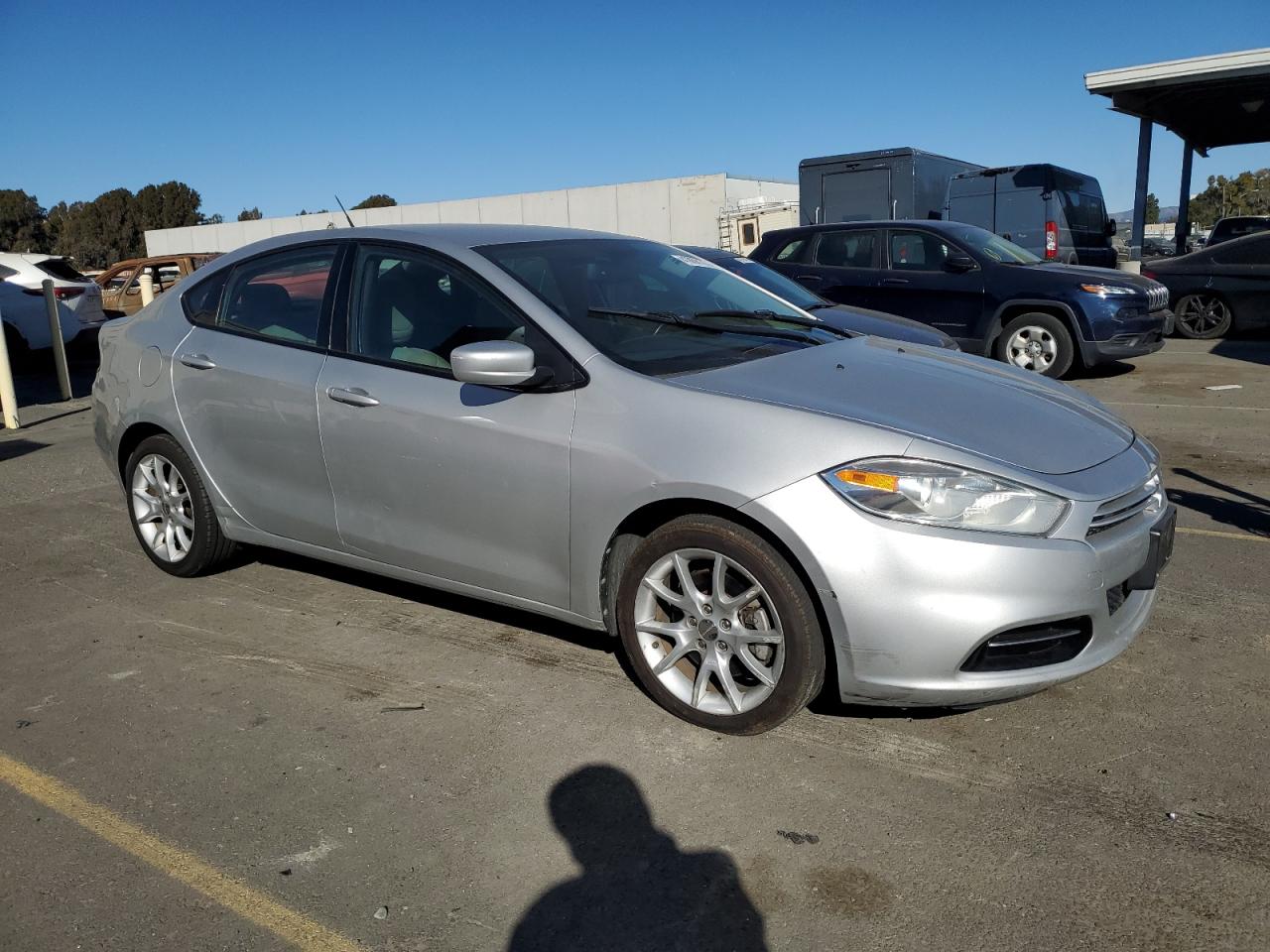 2013 Dodge Dart VIN 1C3CDFBA3DD100641 Copart auction photo, mechanical damage thumbnail 4