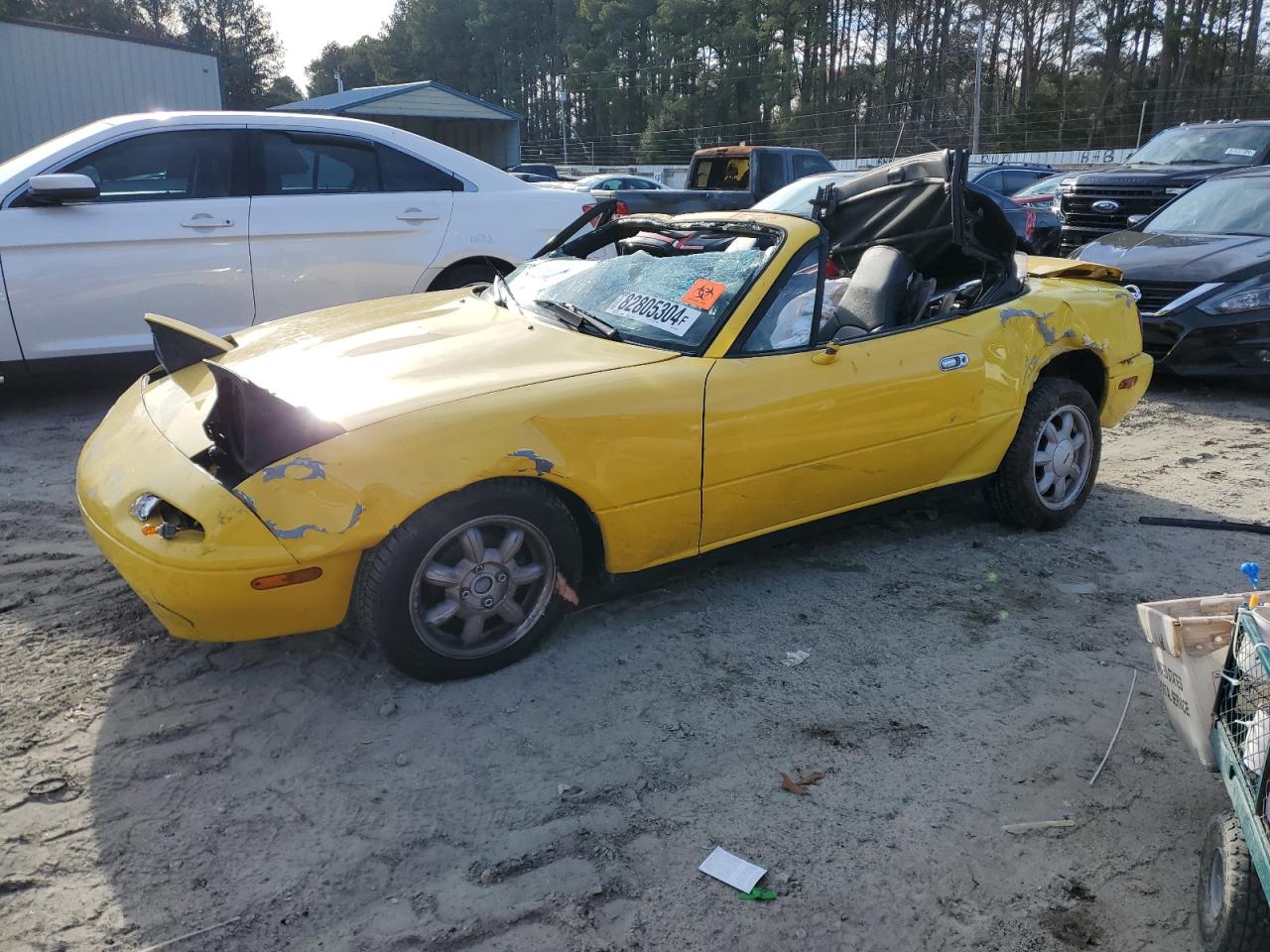 1992 Mazda MX-5 VIN JM1NA3516N1312024