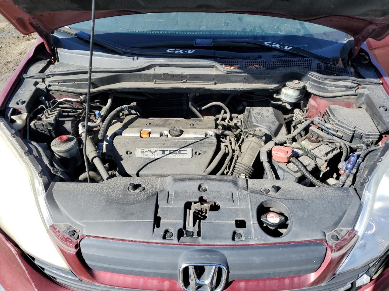 2009 Honda CR-V VIN JHLRE38359C000552 Copart auction photo, rear end / front end damage thumbnail 12