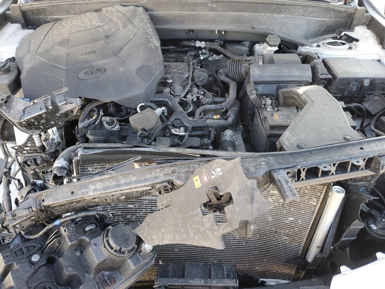 2021 KIA Telluride VIN 5XYP6DHCXMG176945 Copart auction photo, front end damage thumbnail 12