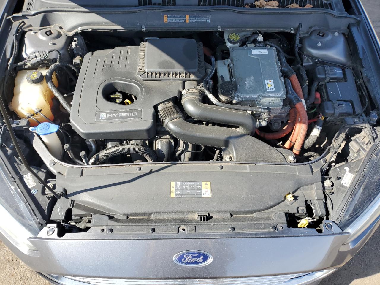 2013 Ford Fusion VIN 3FA6P0LU7DR301431 Copart auction photo, rear end / front end damage thumbnail 12