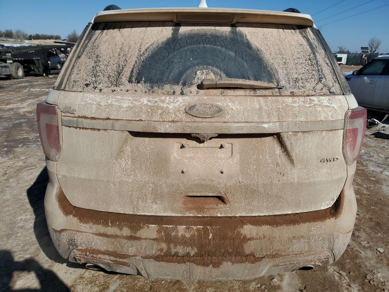 2017 Ford Explorer VIN 1FM5K8B87HGA04742 Copart auction photo, hail / minor dent/scratches damage thumbnail 6