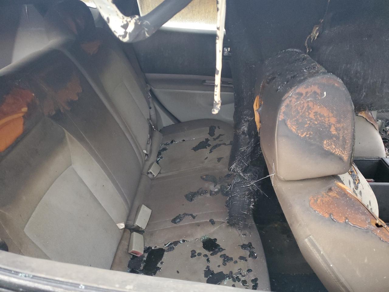 2008 Nissan Rogue VIN JN8AS58T38W015602 Copart auction photo, burn - engine / burn - interior damage thumbnail 10