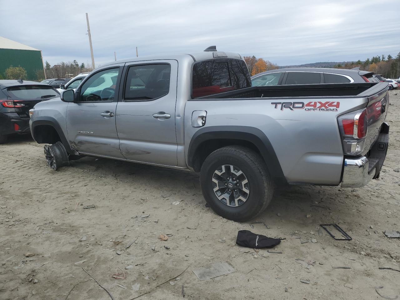 2021 Toyota Tacoma VIN 5TFCZ5AN4MX277547 Copart auction photo, frame damage / front end damage thumbnail 2