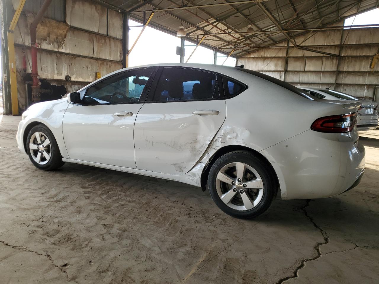 2015 Dodge Dart VIN 1C3CDFBB2FD252017 Copart auction photo, side / rear end damage thumbnail 2