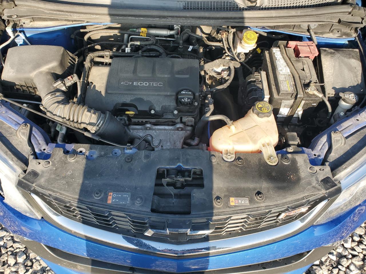 2018 Chevrolet Sonic VIN 1G1JD6SB0J4103495 Copart auction photo, front end damage thumbnail 11