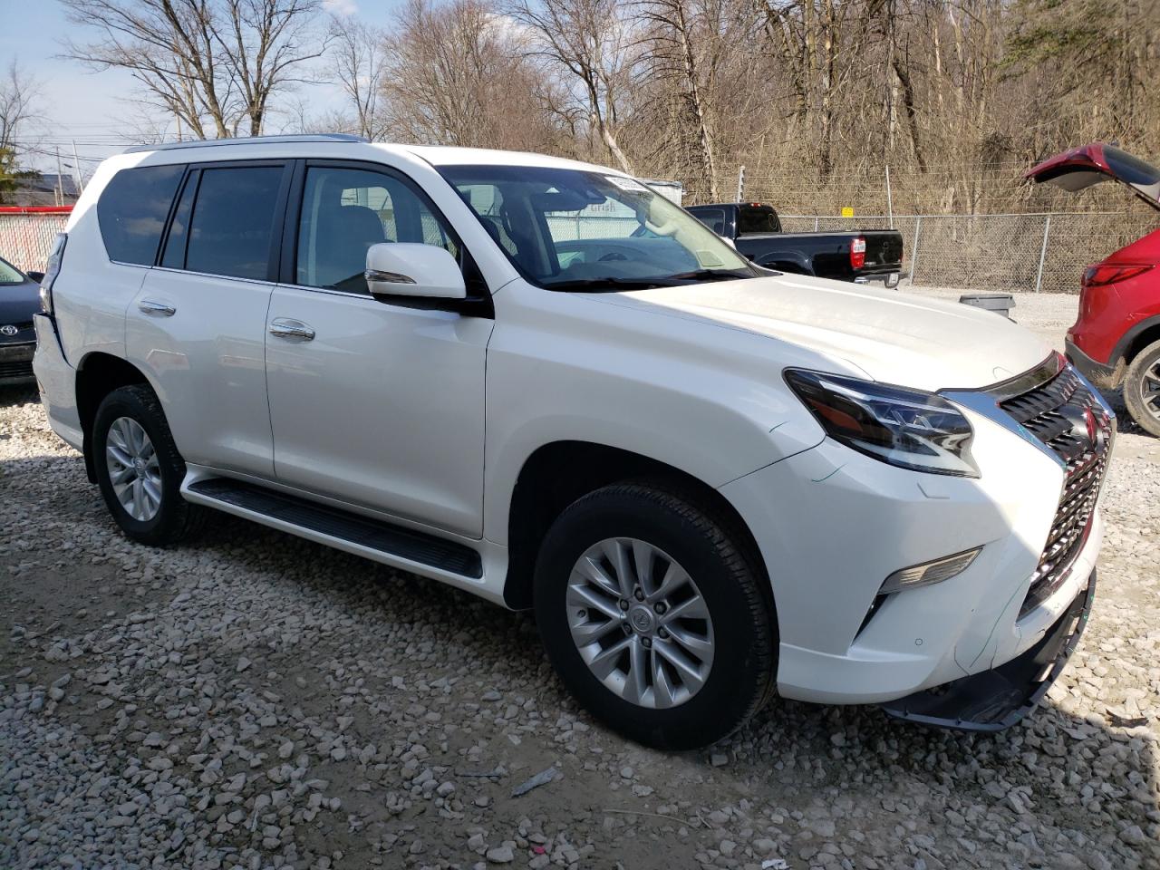 2021 Lexus GX VIN JTJAM7BX0M5286689 Copart auction photo, rear end / front end damage thumbnail 4