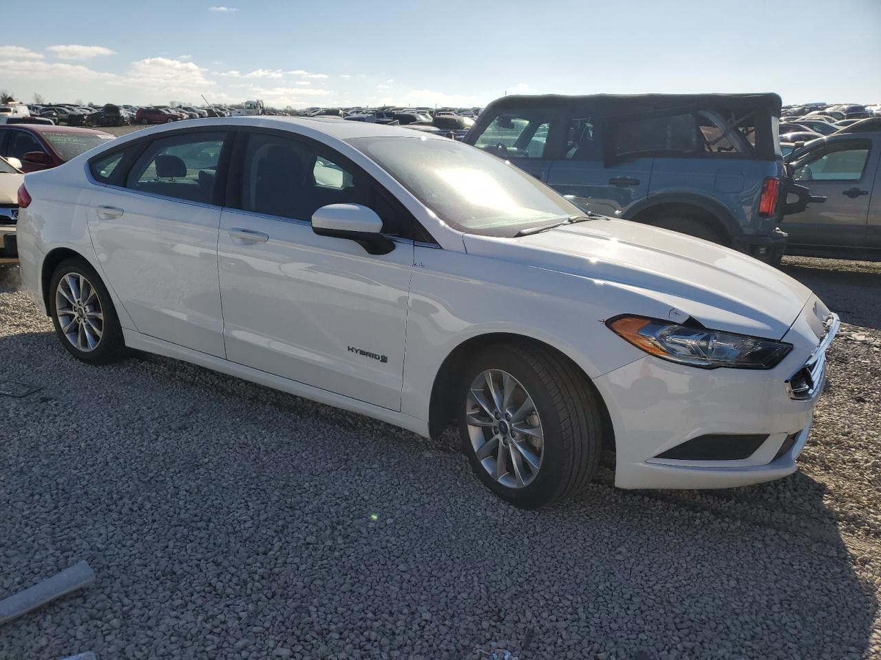 2017 Ford Fusion VIN 3FA6P0LU8HR224087 Copart auction photo, front end damage thumbnail 4
