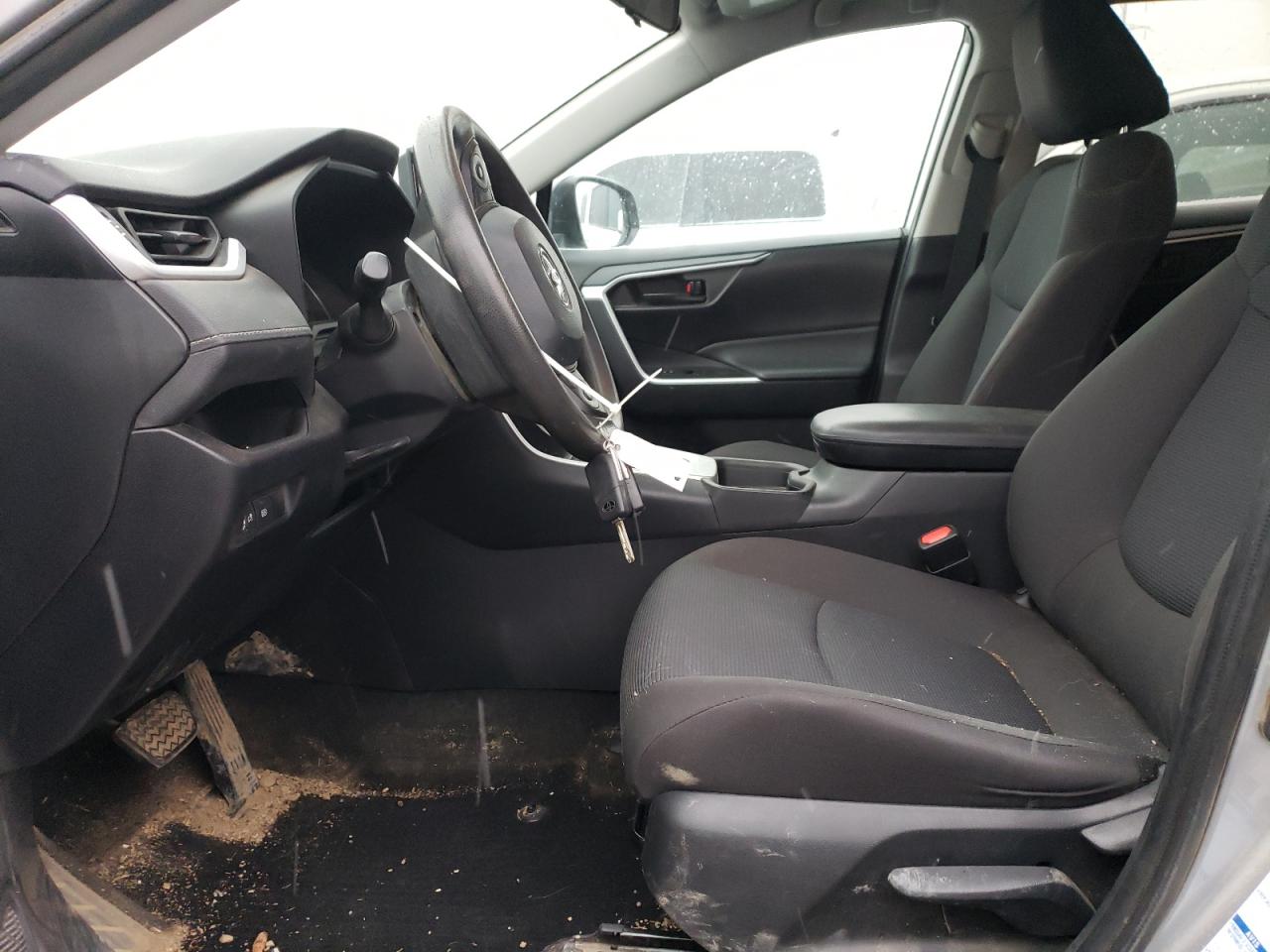2021 Toyota RAV 4 VIN 2T3F1RFV4MW187355 Copart auction photo, front end / undercarriage damage thumbnail 7