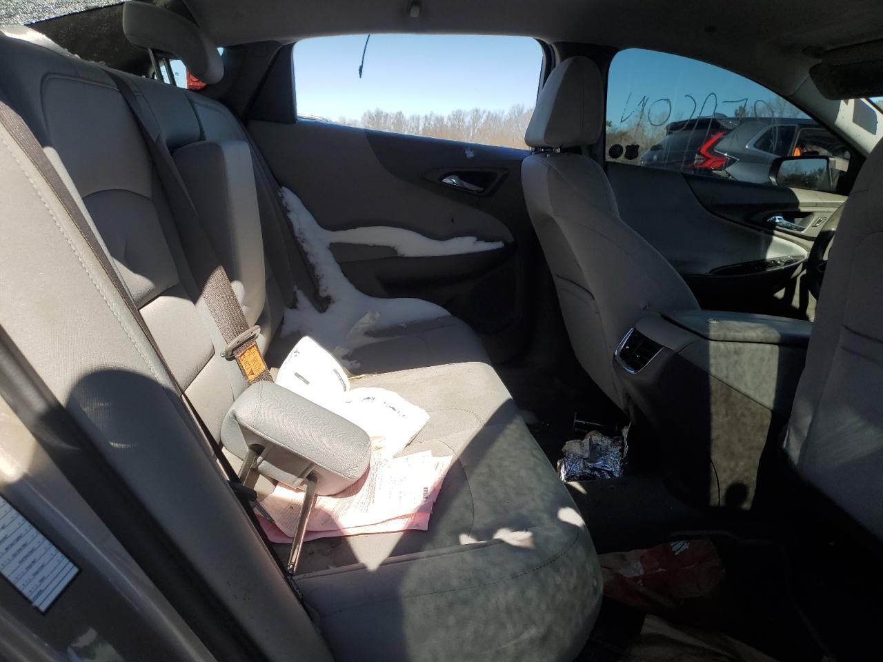 2022 Chevrolet Malibu VIN 1G1ZD5ST4NF134586 Copart auction photo, vandalism / all over damage thumbnail 10
