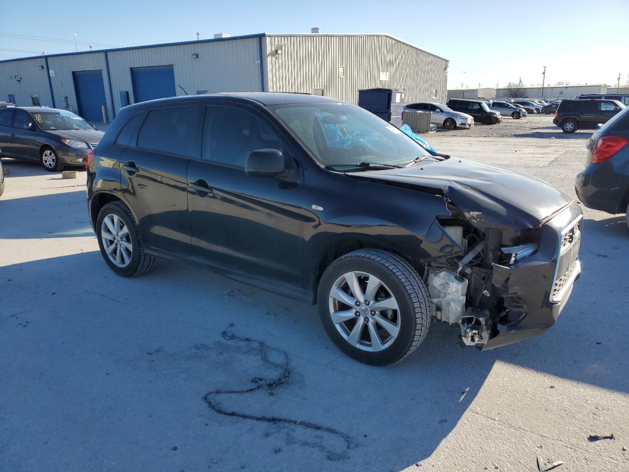 2015 Mitsubishi Outlander VIN 4A4AP3AU2FE062233 Copart auction photo, front end damage thumbnail 4