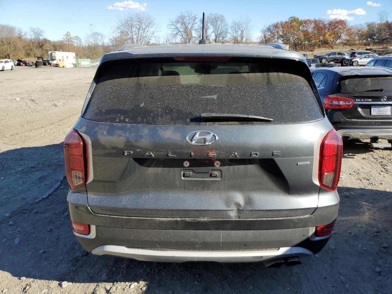 2022 Hyundai Palisade VIN KM8R3DHE8NU453297 Copart auction photo, front end / minor dent/scratches damage thumbnail 6