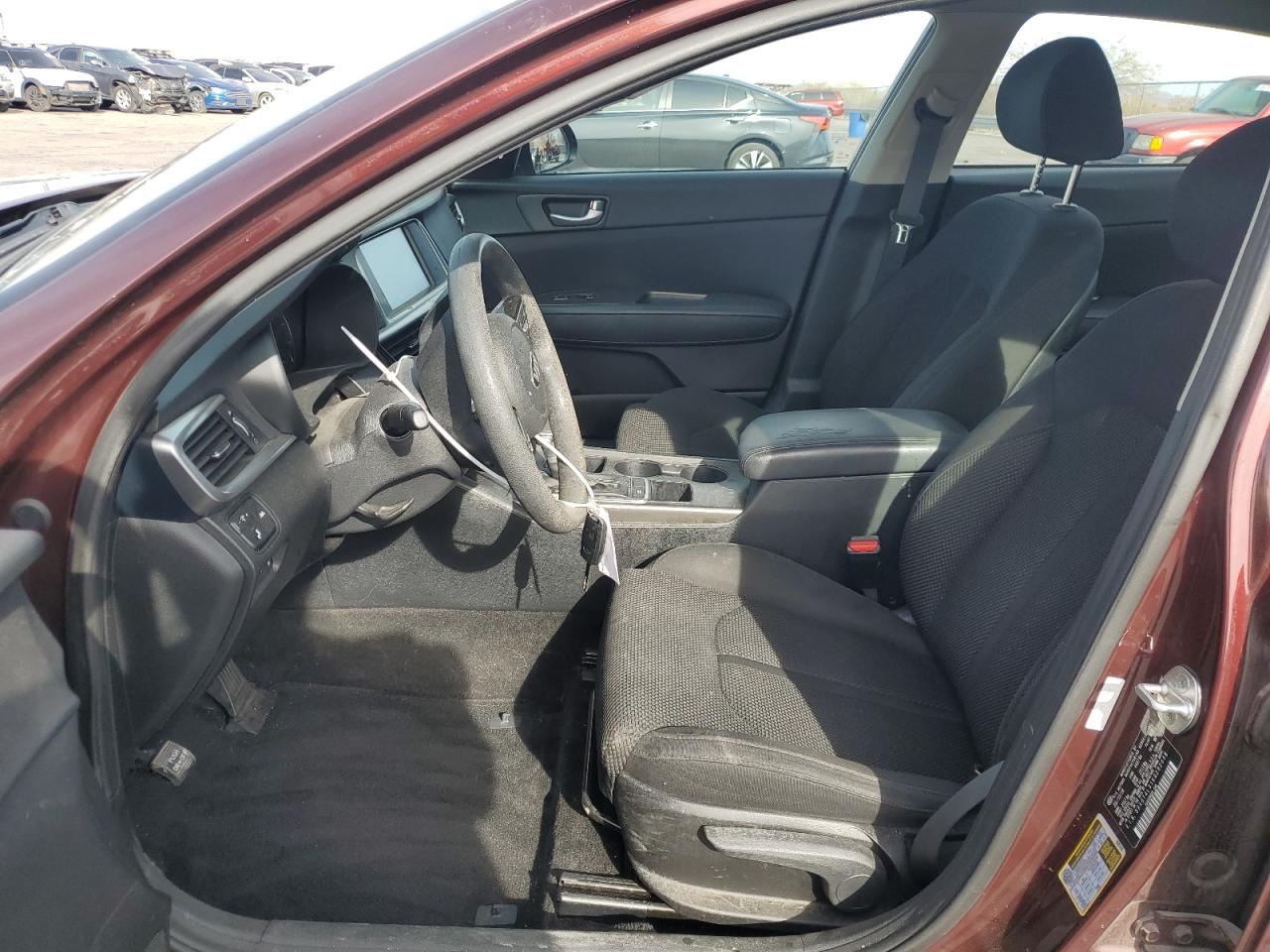 2019 KIA Optima VIN 5XXGT4L31KG282038 Copart auction photo, front end / undercarriage damage thumbnail 7