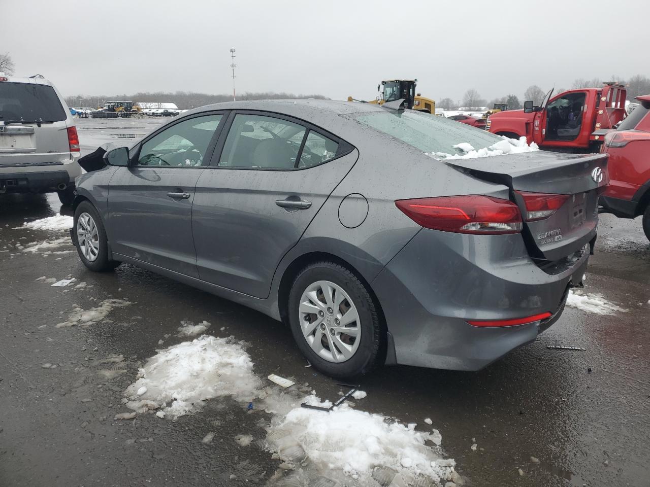 2018 Hyundai Elantra VIN 5NPD74LF2JH378183 Copart auction photo, all over damage thumbnail 2