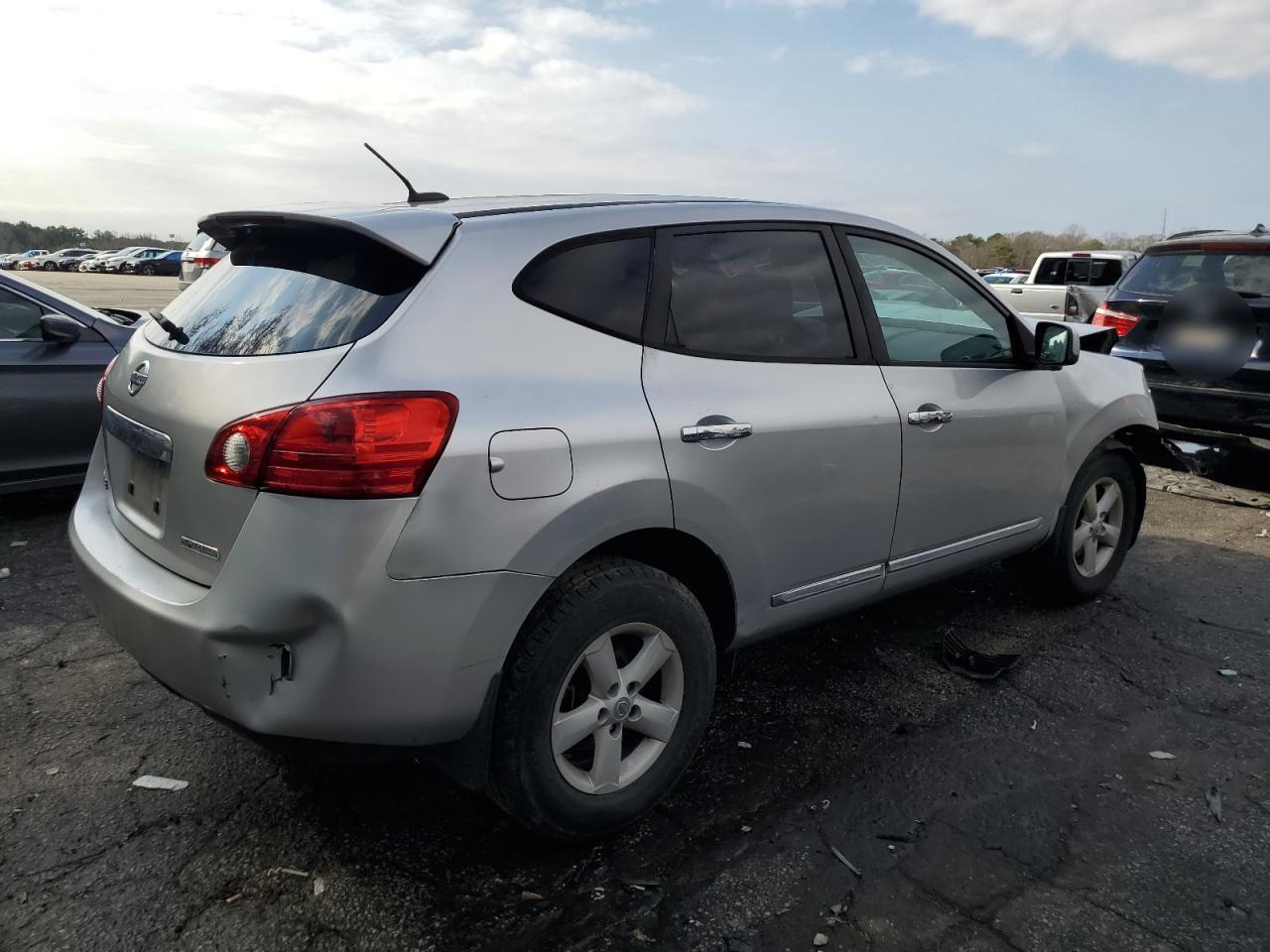 2013 Nissan Rogue VIN JN8AS5MT0DW033121 Copart auction photo, front end / rear end damage thumbnail 3