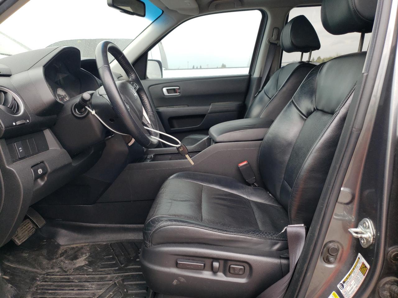 2011 Honda Pilot VIN 5FNYF4H56BB093216 Copart auction photo, front end / side damage thumbnail 7