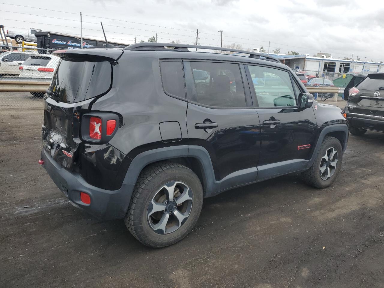 2019 Jeep Renegade VIN ZACNJBC12KPK43886 Copart auction photo, rear end damage thumbnail 3
