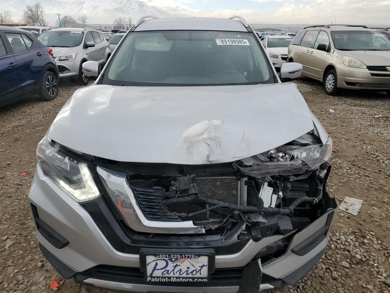 2018 Nissan Rogue VIN KNMAT2MV4JP541798 Copart auction photo, front end damage thumbnail 5