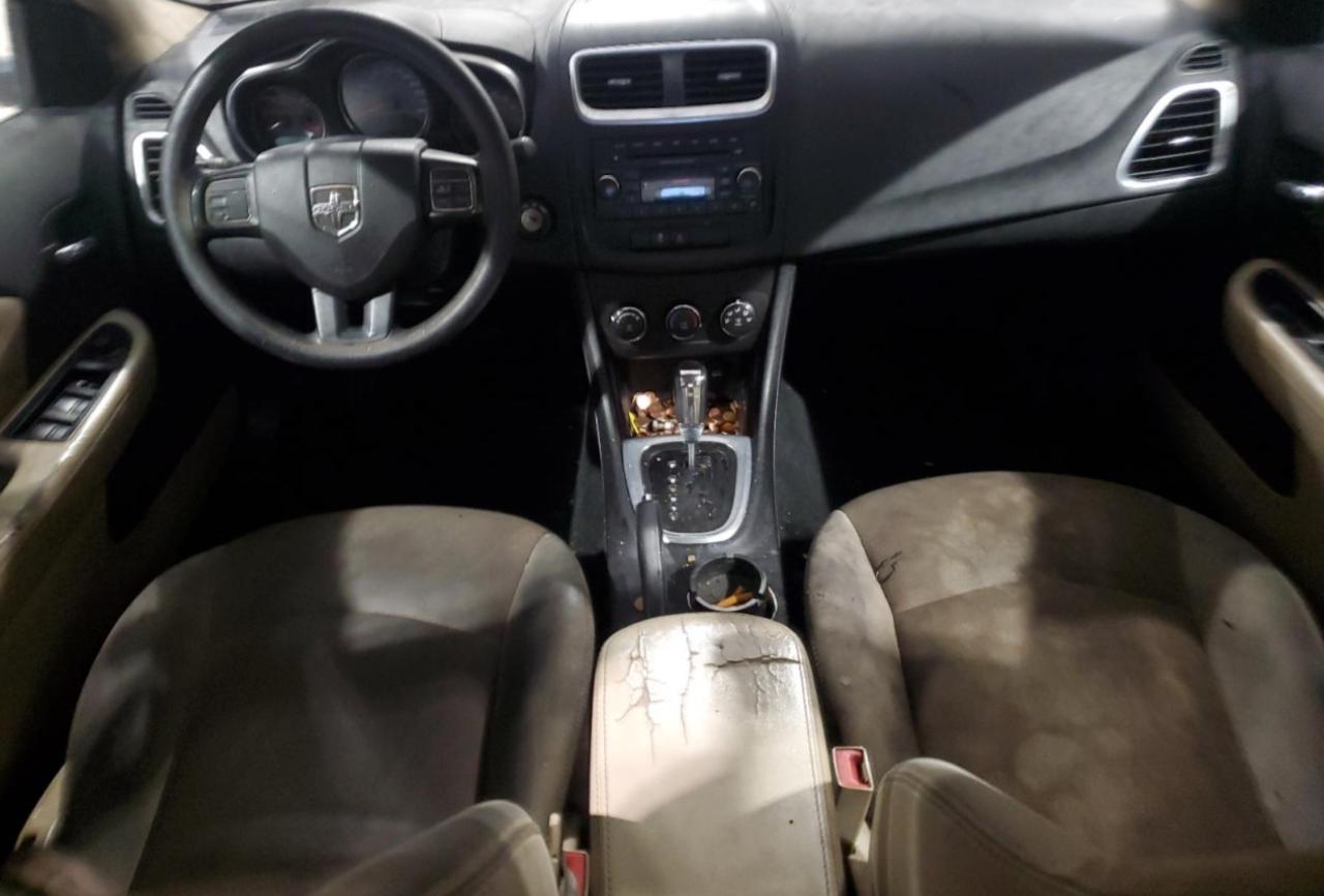 2014 Dodge Avenger VIN 1C3CDZAB5EN200957 Copart auction photo, burn - engine / minor dent/scratches damage thumbnail 8
