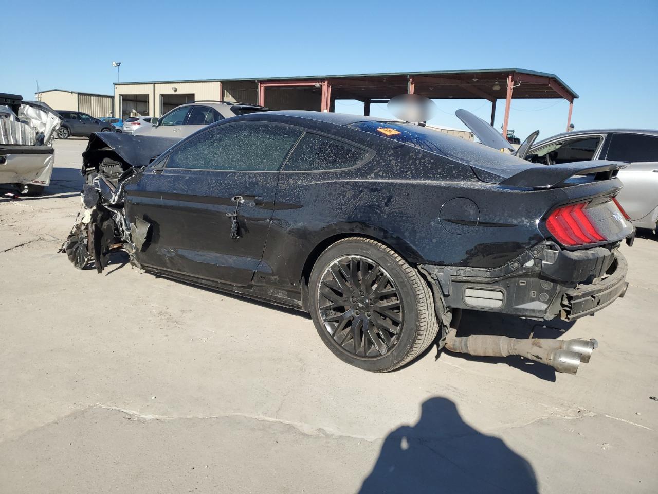 2018 Ford Mustang VIN 1FA6P8CF6J5107889 Copart auction photo, all over damage thumbnail 2