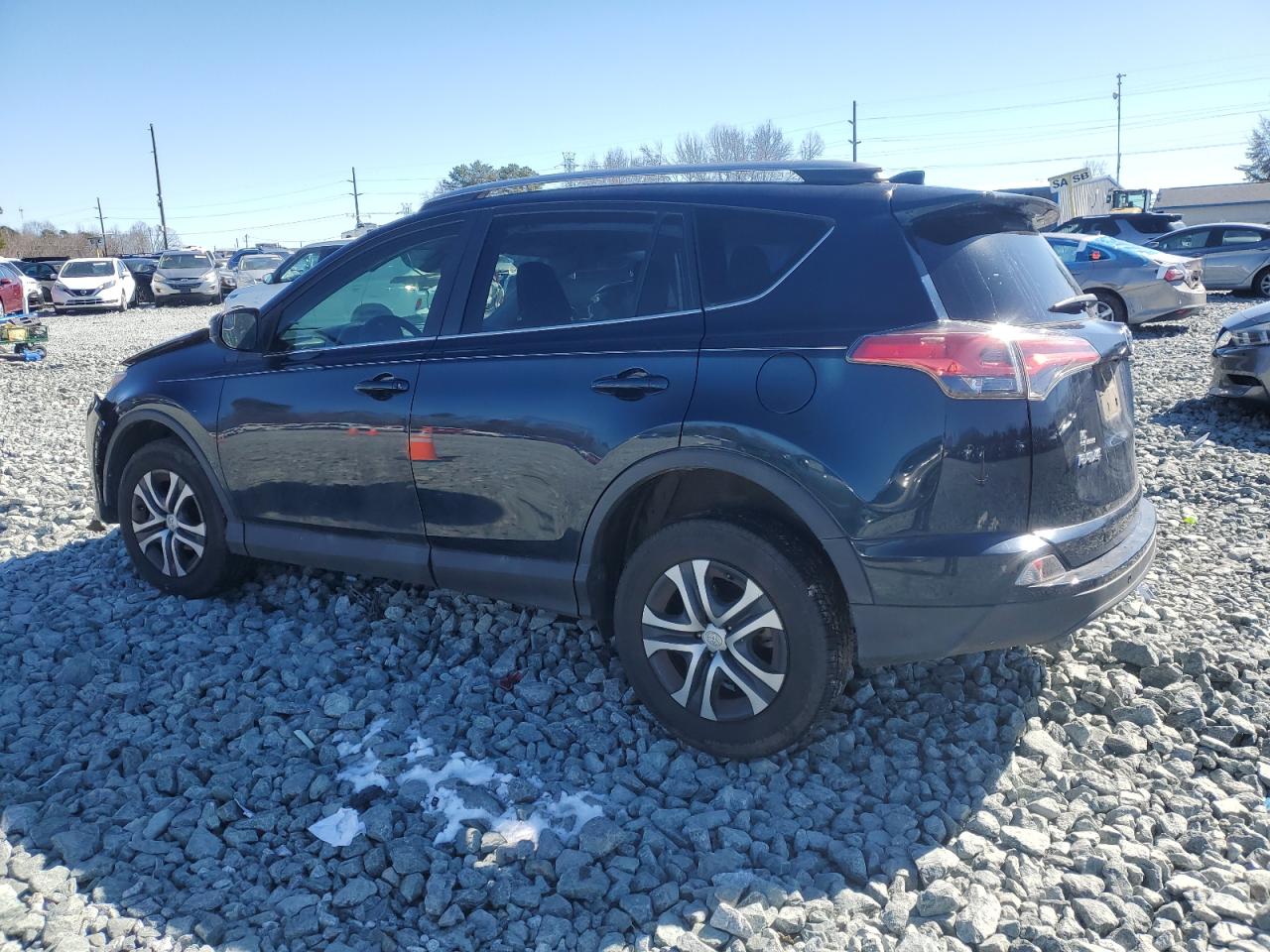 2018 Toyota RAV 4 VIN 2T3ZFREV7JW469517 Copart auction photo, front end damage thumbnail 2